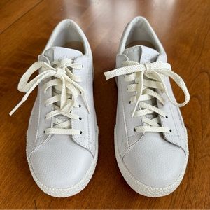 Clark’s Craftcup Walk White Leather Sneakers